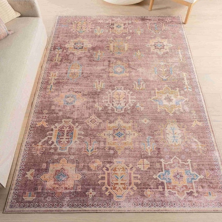 Nuloom Gwyneira Medallion Machine Washable Area Rug 9ft x 12ft HJTH22A-9012